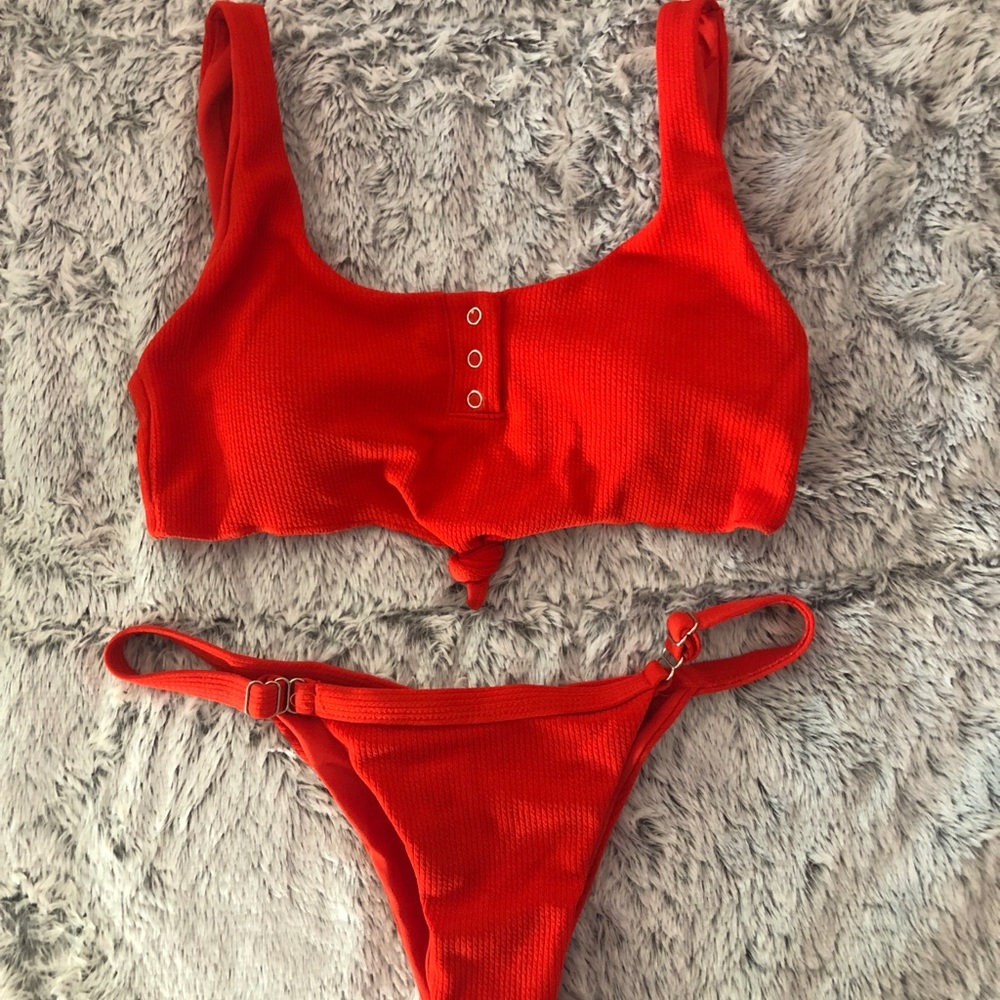 Red bikini
